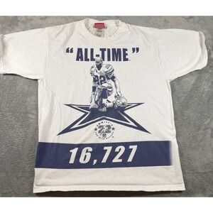 Vtg 2002 Reebok Emmitt Smith All Time 16727 Dallas Cowboys T Shirt M NFL